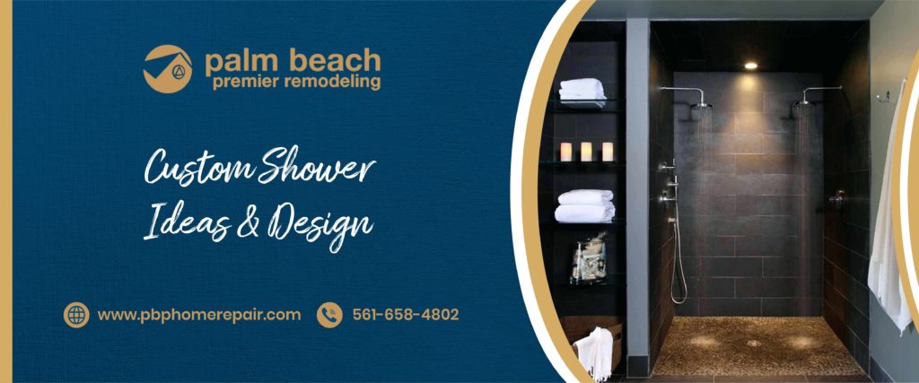 custom shower design ideas