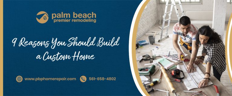 reasons to build a custom home