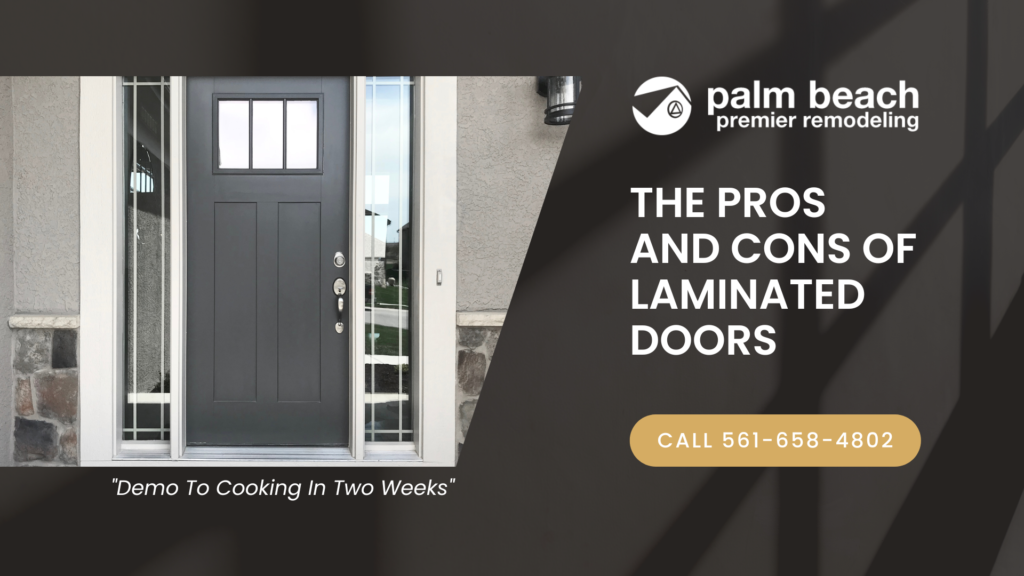 The Pros And Cons Of Laminated Doors