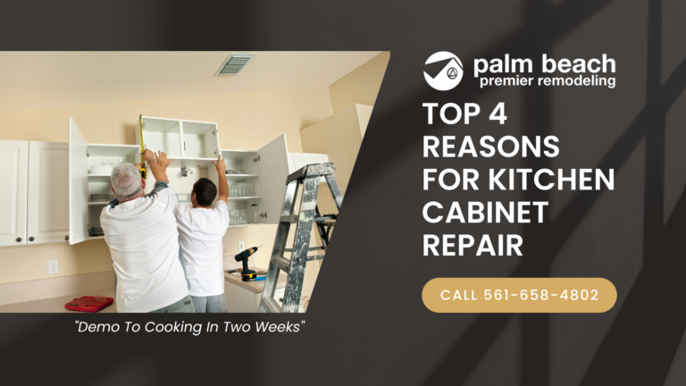 Top 4 Reasons For Kitchen Cabinet Repair